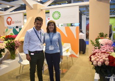 Enrique Gutierrez and Maria Alejandra Michelsen of Inverpalmas, welcomed customers from all over the world.