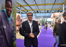 Filippo Faccioli of Myplant & Garden, which will take place in February 2025, was also visiting the show.