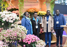 Lilian Sang, Yvonne Tirop , Naomi Rono and Peter Cheserem , Sian Flowers