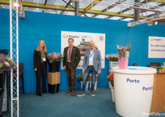 Corina de Pagter, Thomas Scheffers and Jurgen Vermeulen with Pagter