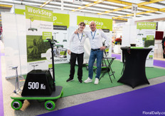 Milan van Emmen together with Johan Velting of Workstep