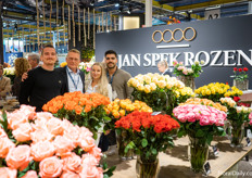 The new generation at Jan Spek Rozen: Erik’s son Yannick, daughter Jennifer and her boyfriend Hein