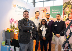 Again the team, this time in the Paardekooper booth