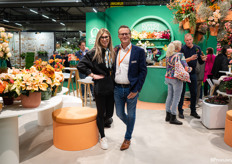 Lisanne Fabriek and Frank van der Aar of Dümmen Orange