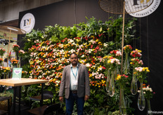 Amit Singh of PJ Dave, a Kenyan grower with a 99 hectare-farm