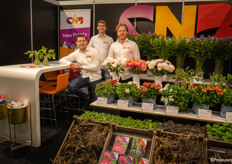 The guys from CNB, a broker in the flower bulb sector. They also offer brokerage service in the perennials trade.