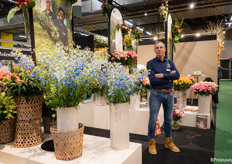 Wilco Koek, sales management at Royal FloraHolland at the growers he represents.