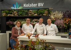 The Kolster team: Esmeralda van Lis, Robert-Jan Kolster, Marcel Salman, and Wouter den Hollander