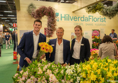 Tim, Jan-Jorrit and Cheryl from HilverdaFlorist