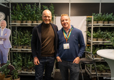 Martijn Boers of Martijn Boers Potplants was visited by Johnny Tanner of Tanners Fine Irish Foliage who also grows eucalyptus, but in Ireland.