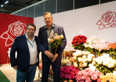 Norman Kordes and Göran Basjes of Kordes Roses