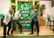 The Persoon and Plantanious stand featured a Green Escaperoom