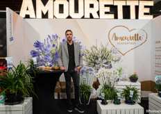 Nick Duijvestijn with the Amourette Agapanthus